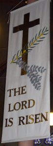 Christ Is Risen Banner Christ Is Risen Banner