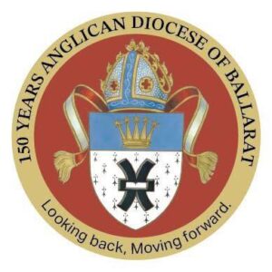 Anglican Ballarat Diocese 150th Anniversary Logo