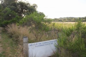 Yarrowee River Nerrina Wetlands Interpretive Sign Waterbird Sanctuary